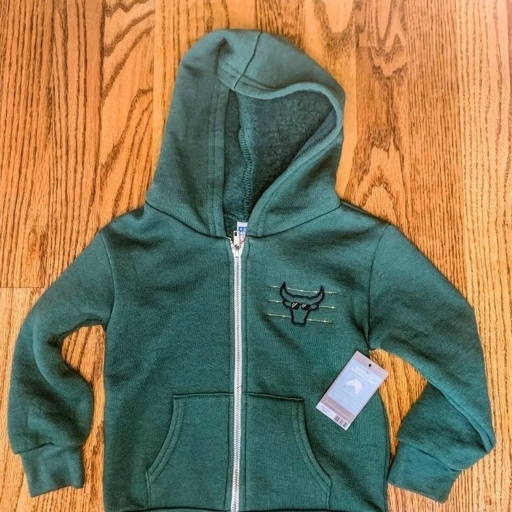 Western Cowboy Yellowstone Rodeo zip up hoodie